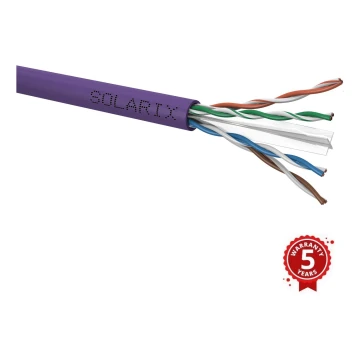 Solarix - Instalación cable CAT6 UTP LSOH Dca-s2,d2,a1 100m