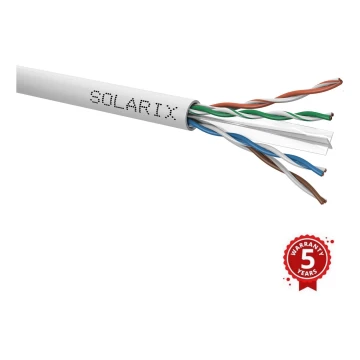 Solarix - Instalación cable CAT6 UTP PVC Eca 100m