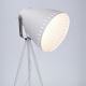 Lámpara LED de pie 1xE27/8W/230V blanco 145cm