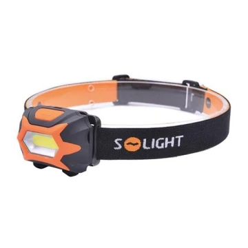 Solight WH25 − LED Linterna frontal LED/3W/COB/3xAAA