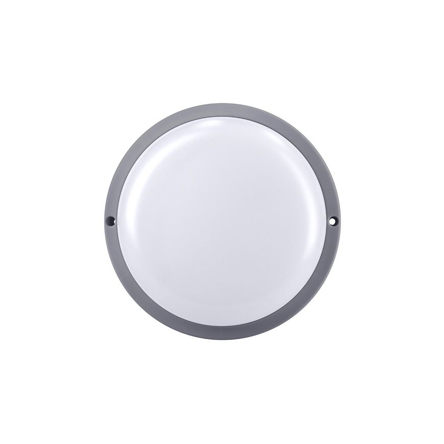 Aplique LED para exterior LED/20W/230V 4000K IP54 gris redondeado