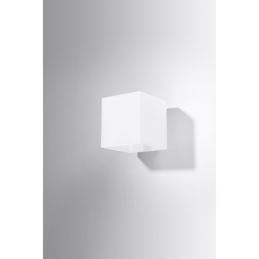 Foco de pared RICO 1xG9/40W/230V tarros/blanco