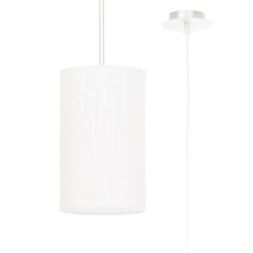 Lámpara colgante OTTO 1xE27/60W/230V diámetro 15 cm blanco