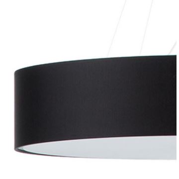 Lámpara colgante SKALA 6xE27/60W/230V diámetro 70 cm negro