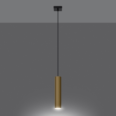 Lámpara colgante LAGOS 1xGU10/10W/230V dorado
