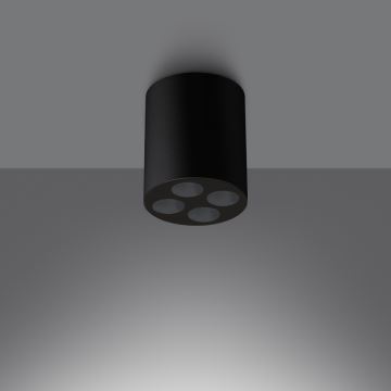 Foco LED ZOE LED/9W/230V negro