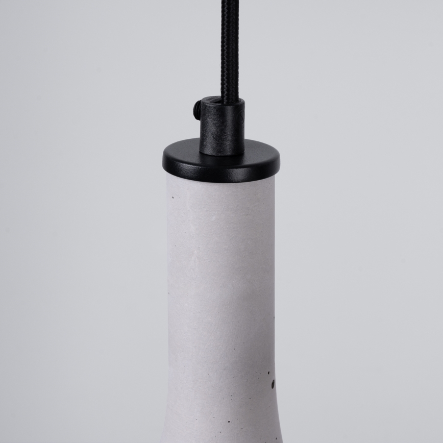 Lámpara colgante REA 2xE14/12W/230V concreto