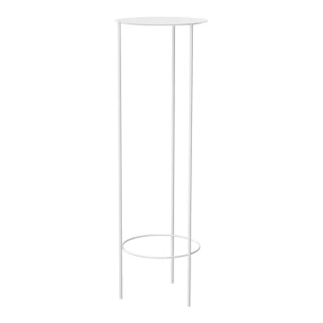 Soporte para flores 100x32 cm blanco