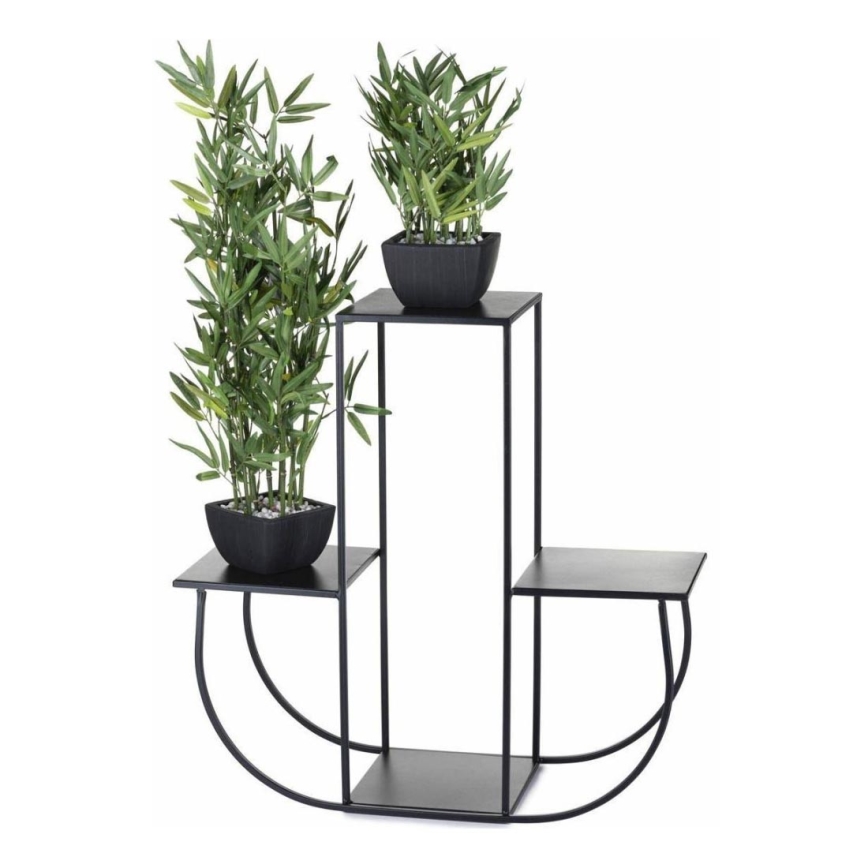 Soporte para flores ARKA 70x72 cm negro