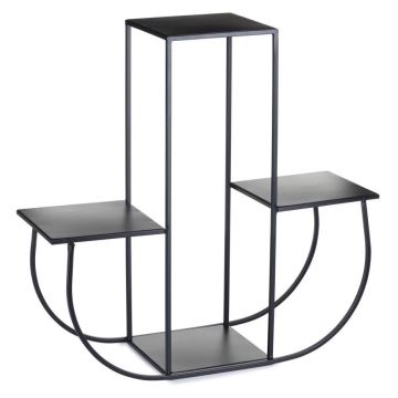 Soporte para flores ARKA 70x72 cm negro