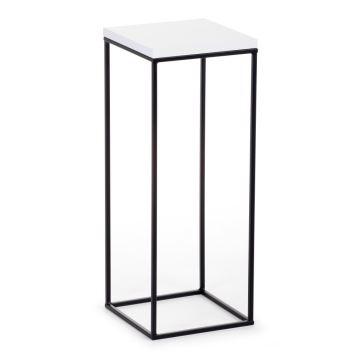 Soporte para flores BASICLOFT 60x24 negro/blanco