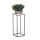 Soporte para flores BASICLOFT 80x24 negro/blanco