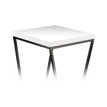 Soporte para flores LOFT 100x24 cm negro/blanco