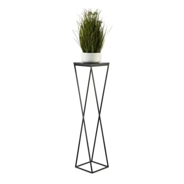 Soporte para flores LOFT 100x24 cm negro