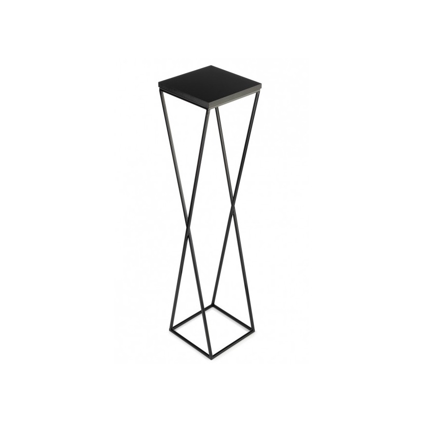 Soporte para flores LOFT 100x24 cm negro