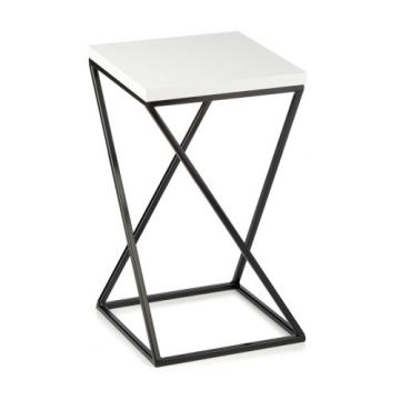 Soporte para flores LOFT 40x24 cm negro/blanco