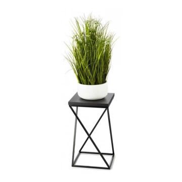 Soporte para flores LOFT 40x24 cm negro