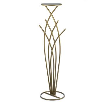 Soporte para flores SWAN 100x22,5 cm dorado