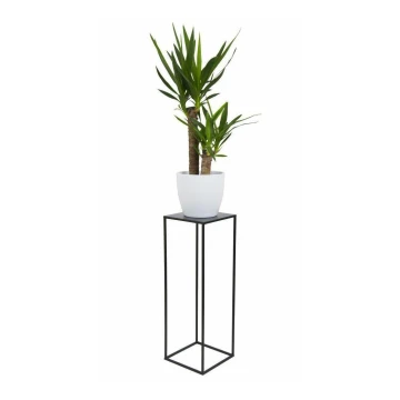 Soporte para plantas 70x24 cm negro