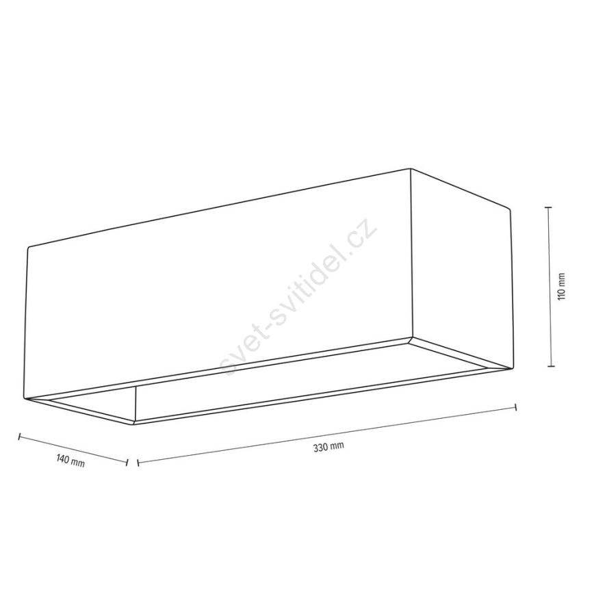 Aplique KENZO 2xG9/6W/230V roble