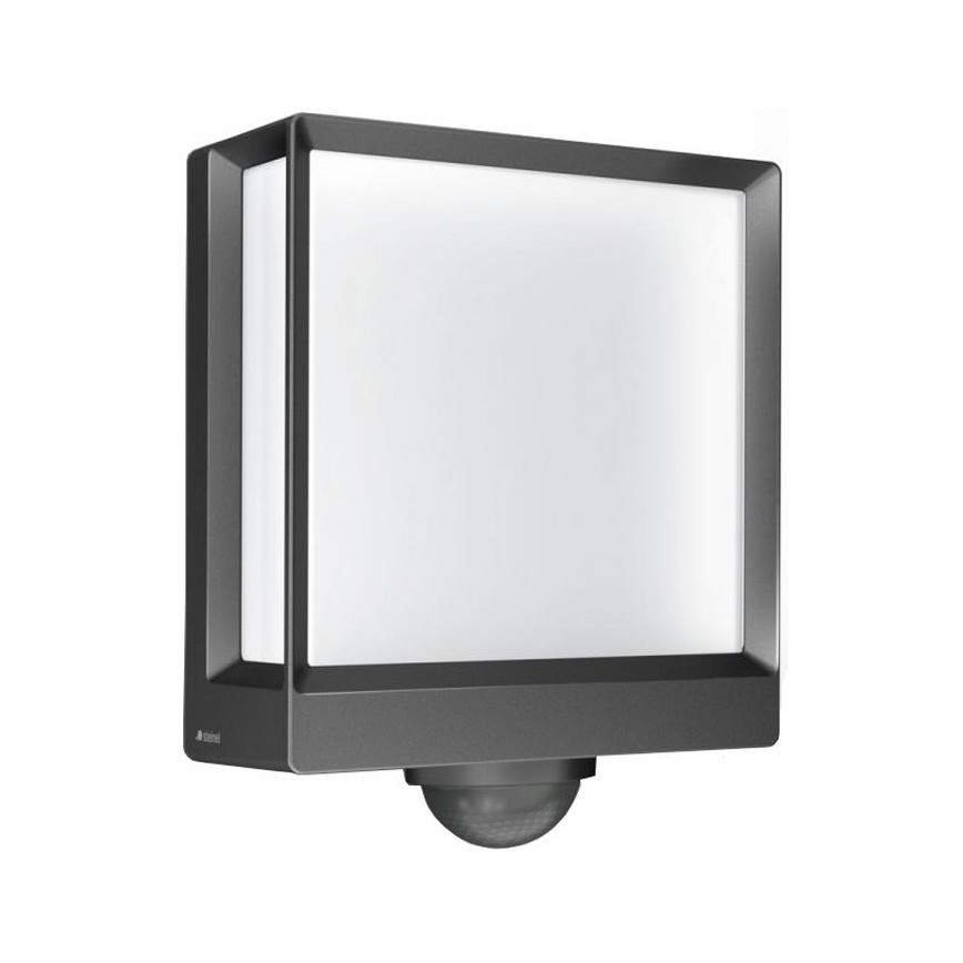 Steinel 085247 - Aplique LED de exterior regulable con sensor L40SC LED/12,9W/230V