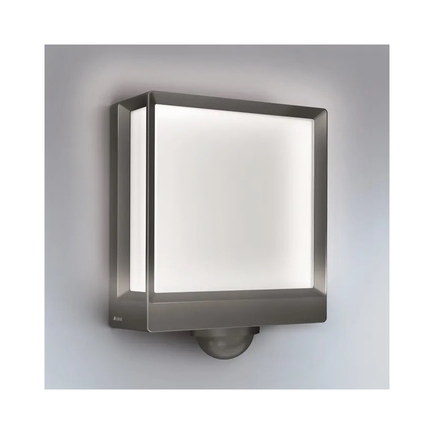 Steinel 085247 - Aplique LED de exterior regulable con sensor L40SC LED/12,9W/230V