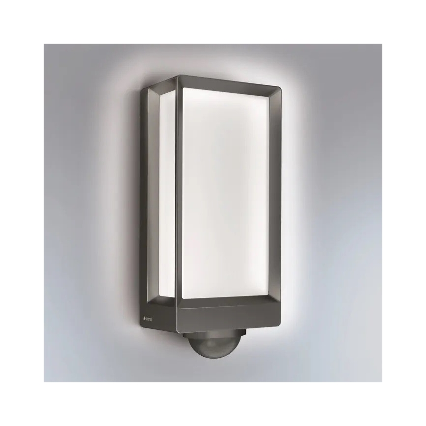 Steinel 085261 - LED Regulable aplique con sensor para exterior L42SC LED/13W/230V IP54