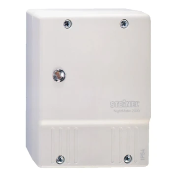 STEINEL 550417 - Interruptor crepuscular NightMatic 2000 blanco IP54