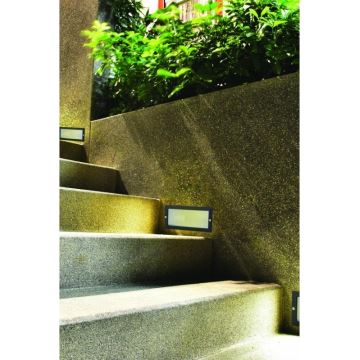 Steinel IS720 - Iluminación de escaleras exterior BRICK 1xE27/60W/230V IP54