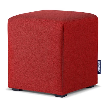 Taburete URBIT 37x33 cm rojo