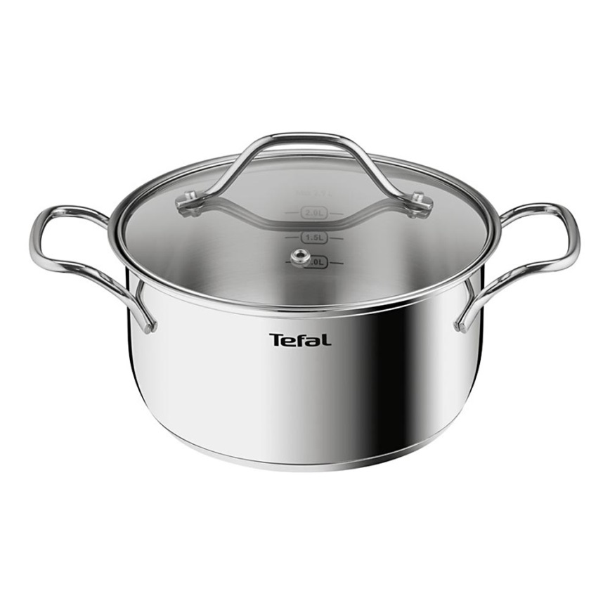 Tefal - Cacerola con tapa INTUITION 20 cm