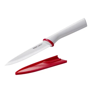 Tefal - Cerámico cuchillo universal INGENIO 13 cm blanco/rojo