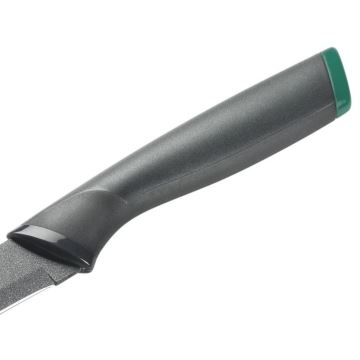 Tefal - Cuchillo de acero inoxidable FRESH KITCHEN 9 cm gris/verde