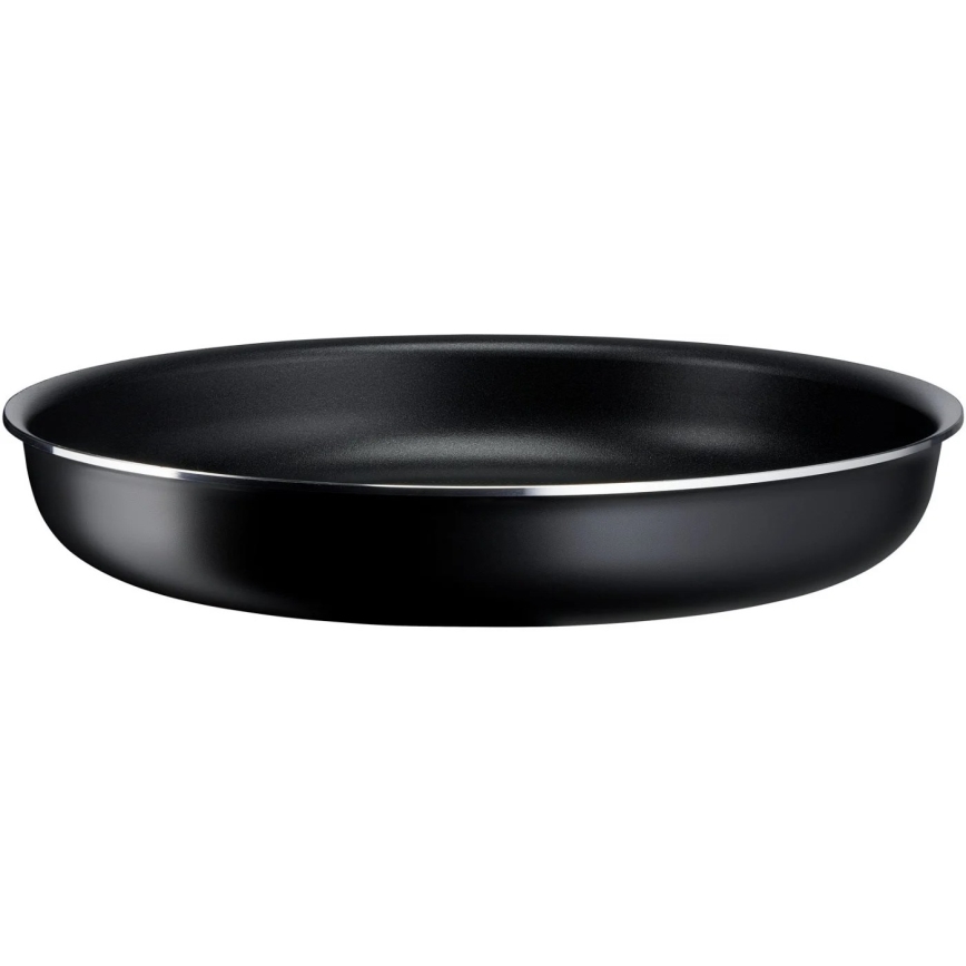 Tefal - Juego de sartenes 3 pz INGENIO EASY COOK & CLEAN BLACK