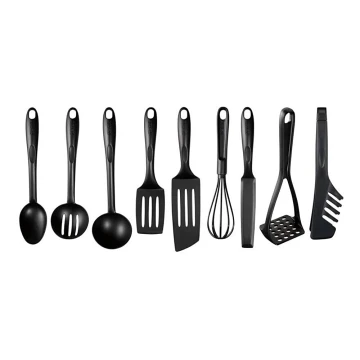 Tefal - Juego de utensilios de cocina 9 pz BIENVENUE negro