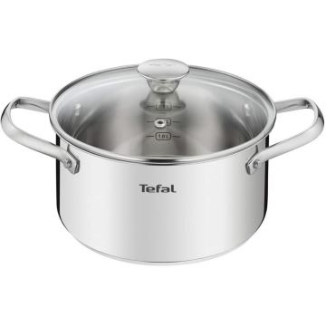 Tefal - Juego de vajilla 9 pz COOK EAT acero inoxidable