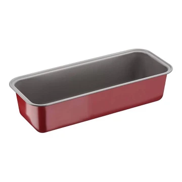 Tefal - Molde ovalado para hornear DELIBAKE 30 cm rojo