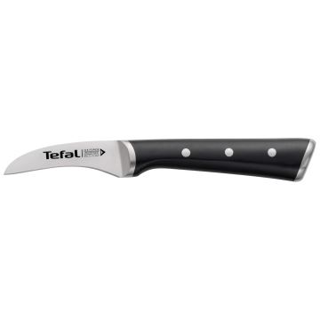 Tefal - Nerezový nůž vykrajovací ICE FORCE 7 cm cromo/negro