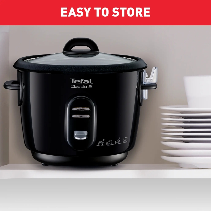 Tefal - Arrocera CLASSIC 500W/230V 3 l negro