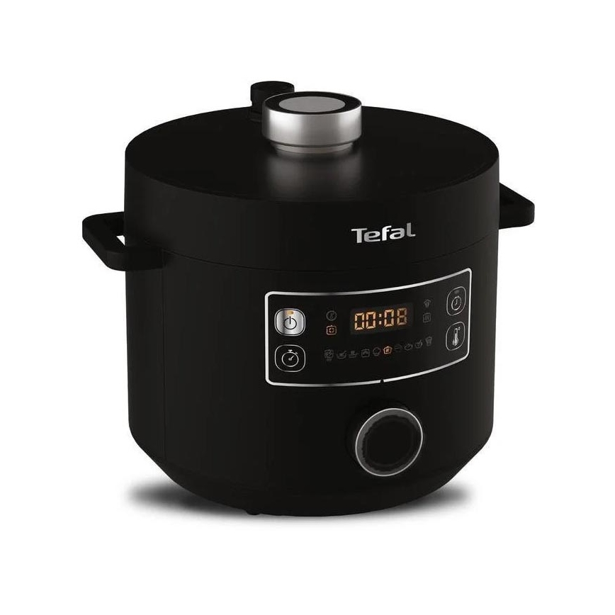 Tefal - Olla eléctrica multifunción TURBO CUISINE 4,8 l 1090W/230V negro