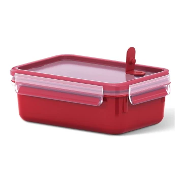 Tefal - Recipiente de comida 1 l MASTER SEAL MICRO rojo