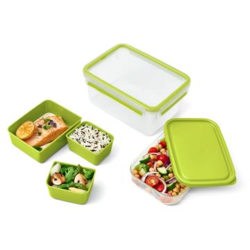 Tefal - Recipiente de comida 2,3 l MASTER SEAL TO GO verde