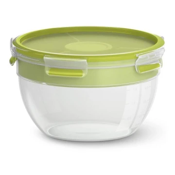 Tefal - Recipiente para ensalada 2,6 l MASTER SEAL TO GO Verde