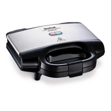 Tefal - Sandwichera ULTRACOMPACT 700W/230V negro/cromo