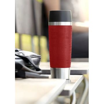 Tefal - Taza de viaje 500 ml TRAVEL MUG acero inoxidable/rojo