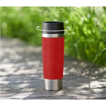 Tefal - Taza de viaje 500 ml TRAVEL MUG acero inoxidable/rojo