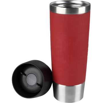 Tefal - Taza de viaje 500 ml TRAVEL MUG acero inoxidable/rojo