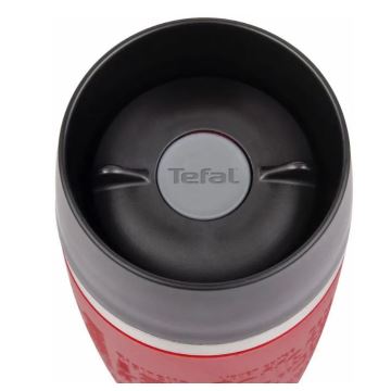 Tefal - Taza de viaje 500 ml TRAVEL MUG acero inoxidable/rojo