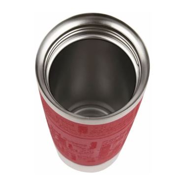 Tefal - Taza de viaje 500 ml TRAVEL MUG acero inoxidable/rojo