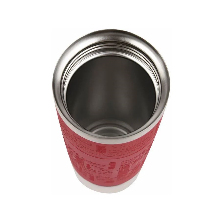 Tefal - Taza de viaje 500 ml TRAVEL MUG acero inoxidable/rojo